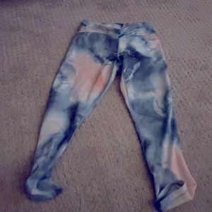 Athleta muti colored tights (pic is bad) vvery nice need to get rid of